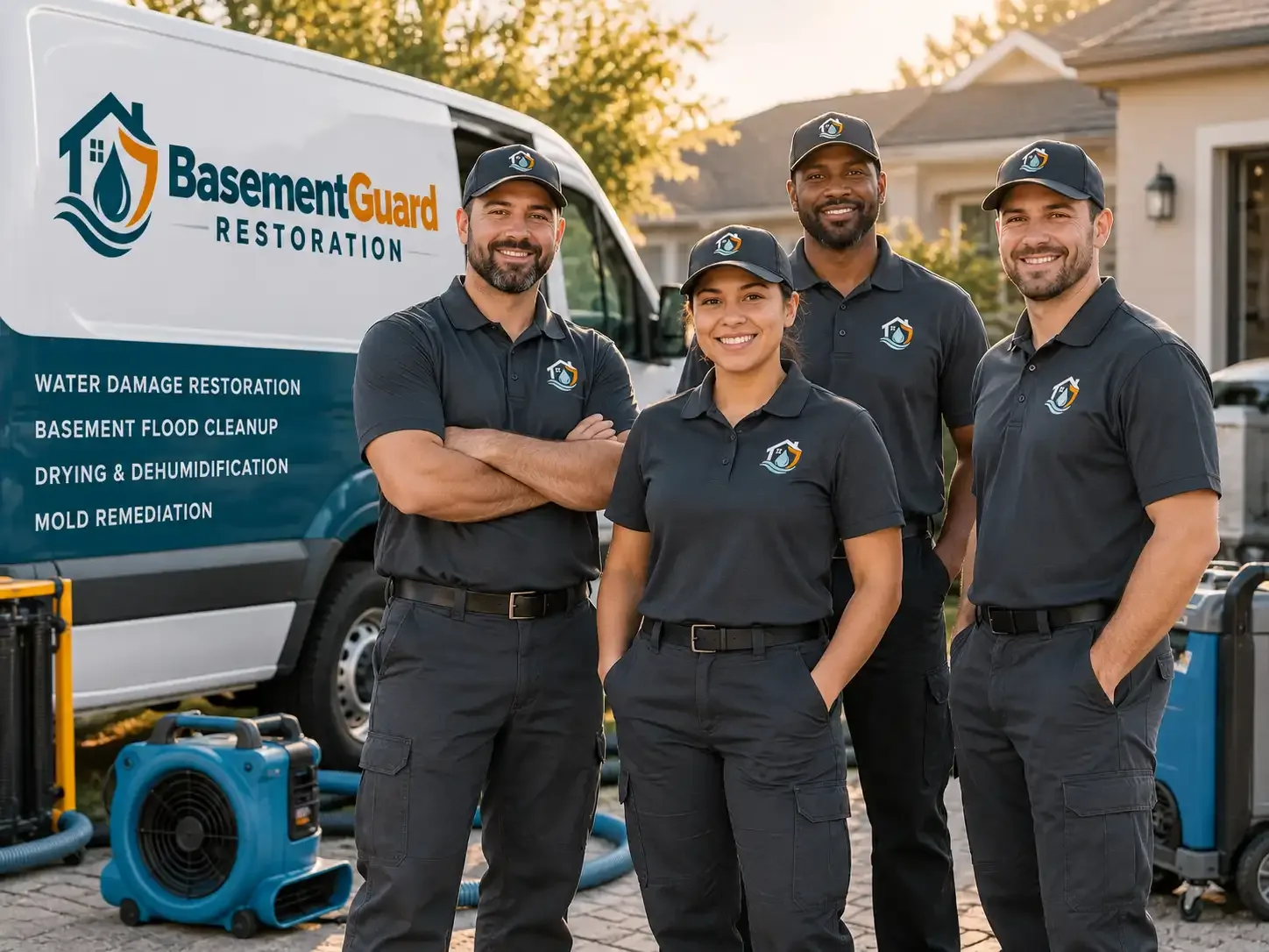 Basement Water Damage Restoration company in Irons, MI